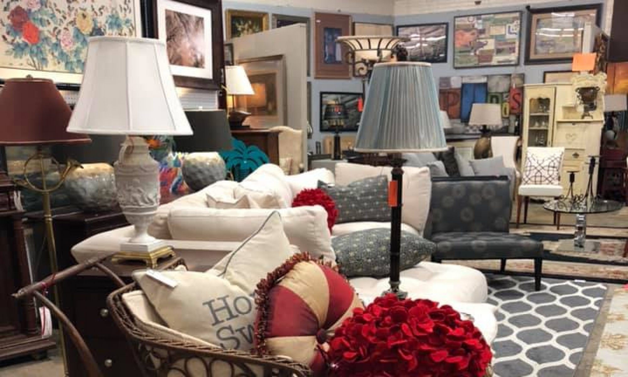 Come in a see our huge selection of consignments. The Red Collection